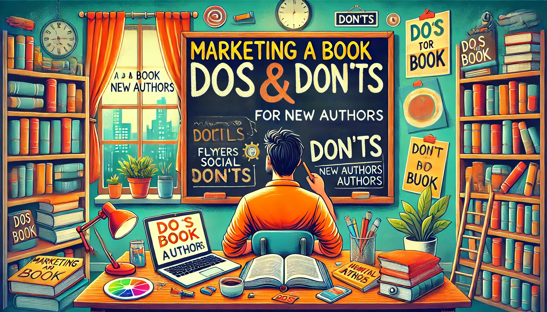 Marketing a Book: Dos and Don'ts for New Authors